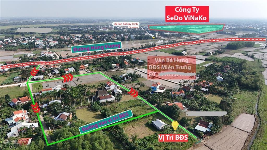 Chuyển nhượng bđs thôn đông yên, xã duy trinh, huyện duy xuyên