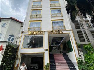Hạ giá 10 tỷ! bán khách sạn hoàng việt, tân bình. dt 8,1 x 20(9 tầng  hđt 190 triệu/th) giá 45 tỷ