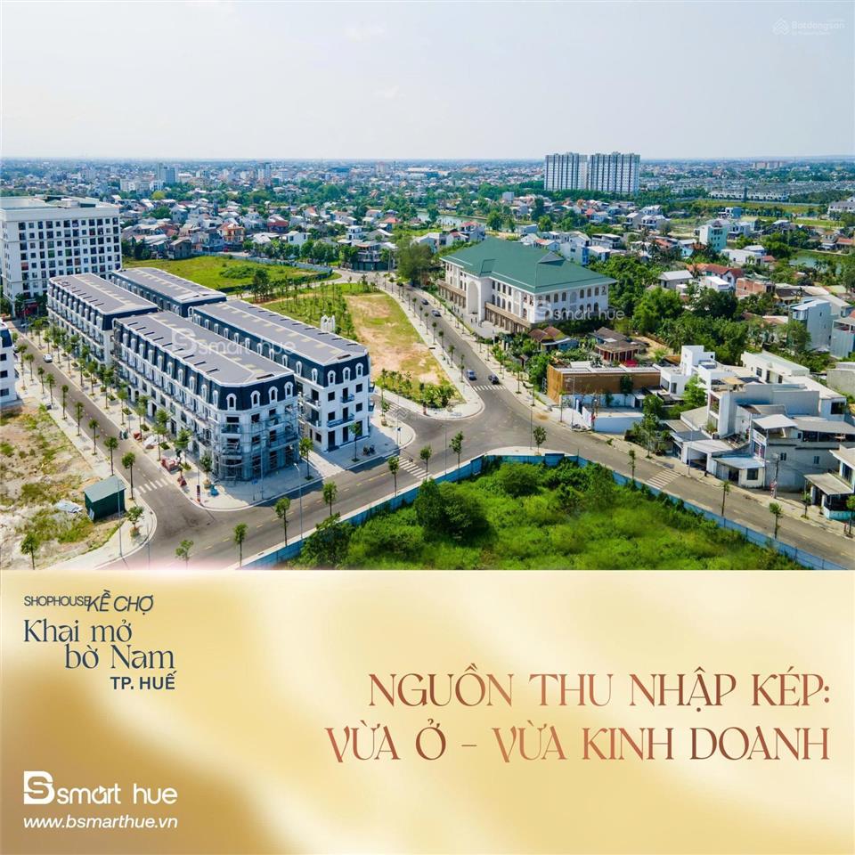 Richmond phú xuân 20 căn liền kề khu phố chợ thanh toán tiến độ 15 tháng (5  10%/mỗi đợt)