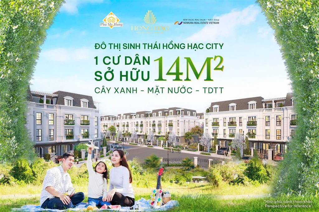 Chính chủ bán căn shop 5t đại lộ hồng hạc city. duy nhất 1 căn kí hđmb trực tiếp cđt phú mỹ hưng