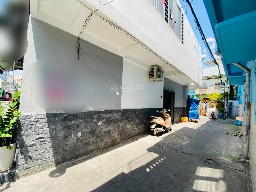 Nhà lô góc, nở hậu, không lg qh  cách mạng tháng tám  4.6/7.7x10.5m (52.2m2), 2 tầng  nhích 6 tỷ