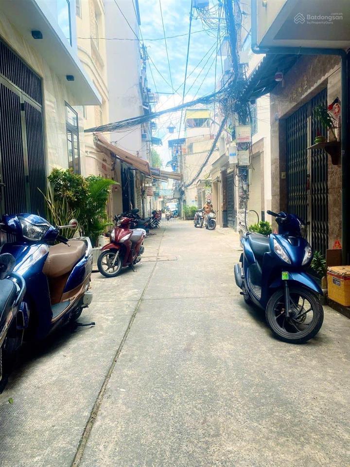 Nhà hẻm 5m, xh đậu cửa, 1/ sẹc, sổ đẹp  hoà hảo  55m2, 3 tầng  8.5 tỷ