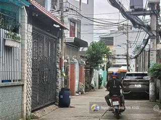 Bán nhanh nhà 4 x 20m, vuông vức đang cho thuê 8 triệu/tháng, hẻm xe hơi thẳng 1 trục