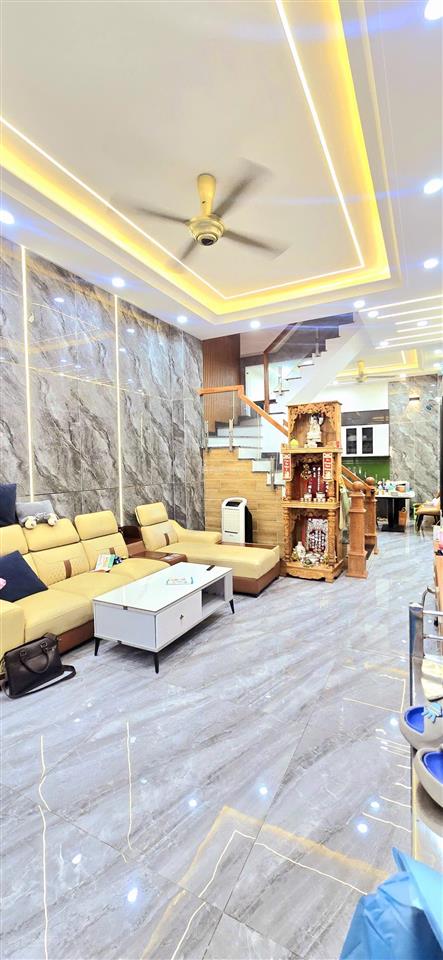 Siêu phẩm 5 tầng mới toanh  mặt tiền kinh doanh  ngay chợ gò xoài  chỉ 7.x tỷ!