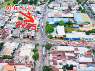 Mặt tiền bùi văn hoà lô đẹp hiếm có ngay trung tâm 8x45m