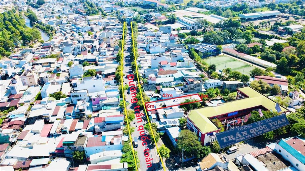 Mặt tiền trần quốc toản phường an bình lô đất có dòng tiền cho thuê sẵn vị trí mặt ti