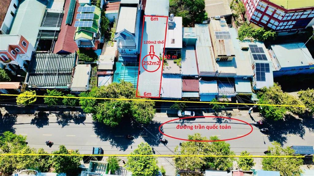 Mặt tiền trần quốc toản phường an bình lô đất có dòng tiền cho thuê sẵn vị trí mặt ti