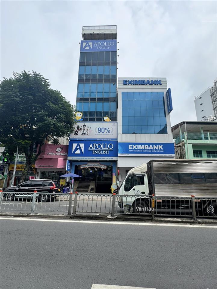 Tòa nhà mt xô viết nghệ tĩnh, q. bình thạnh  dt 7x17m  hầm 8 tầng  hđt 200 triệu  giá 39 tỷ