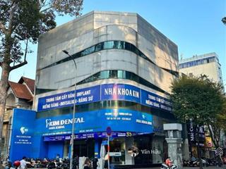 Góc 2 mặt tiền nguyễn thái học, quận 1  dt 8.5x20m  4 tầng  hđt 250 triệu  giá 60 tỷ