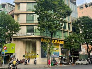 Góc 2 mt lý tự trọng & lê anh xuân, quận 1  dt 7x20m  hầm 8 tầng  hđt 350 triệu  giá 90 tỷ