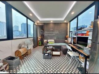 Chdv! tây sơn, 12 phòng kk, 80tr/tháng, thang máy, full nội thất, ngõ 4m, sát phố, 80tr/th. 67m*7t