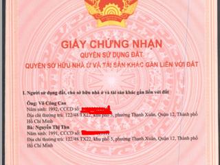 Bán nhà 3 mặt tiền  đường tx22, p. thạnh xuân, q.12  khai thác tốt  thuê 50tr/tháng