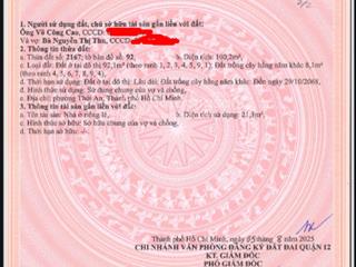 Bán đất hẻm rộng  đường nhựa thoáng mát  khu phố văn minh