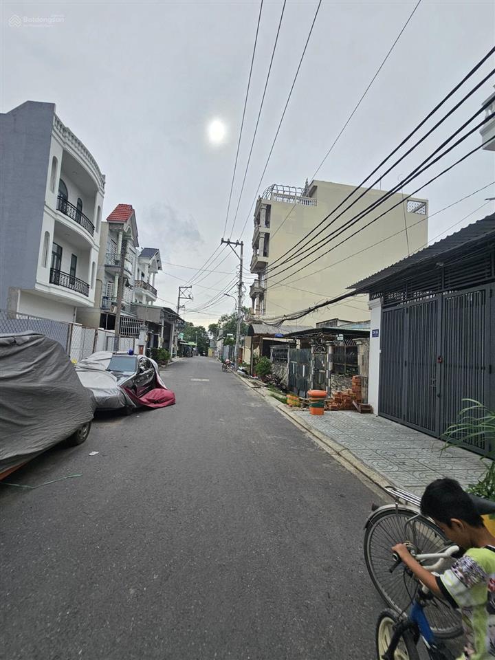 Đất xây biệt thự  127m2(6x21) 6,7 tỷ  hương lộ 80b, hiệp thành, quận 12.