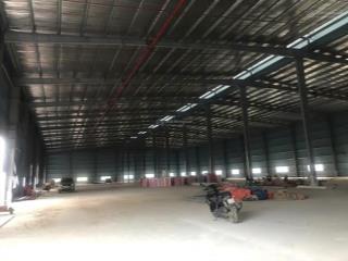 Cho thuê kho, nhà xưởng 5000m2 kcn minh quang, bạch sam, mỹ hào, hưng yên.  0971 227 ***