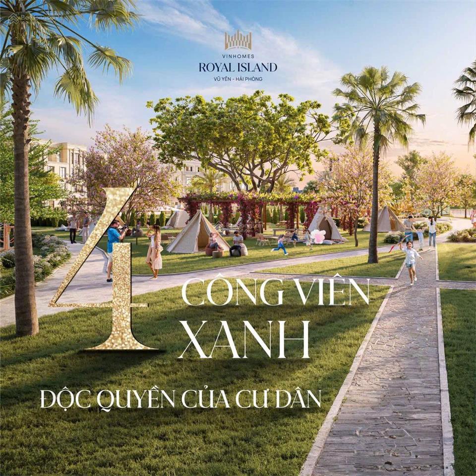 Biệt thự dát vàng mà giá chỉ loanh quanh 85 triệu/m2 tại phân khu hoàng gia, vinhomes vũ yên