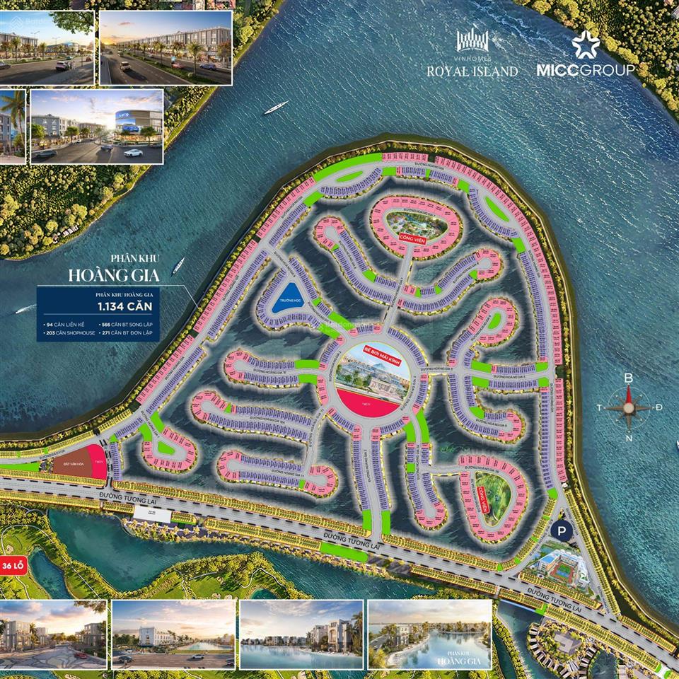 Biệt thự dát vàng mà giá chỉ loanh quanh 85 triệu/m2 tại phân khu hoàng gia, vinhomes vũ yên