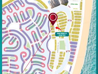 Cơ hội sở hữu liền kề áp góc trung tâm vịnh ngọc vinhomes cần giờ. dt 75m2, mt5m  kinh doanh 24/7