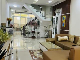 Nguyễn kiệm  khu vip nội bộ, dân trí cao, an ninh yên tĩnh  nhà 4 tầng  hẻm xe hơi thông  4*19m