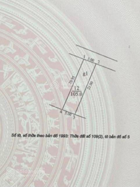 Bán đất giang biênvuông đẹp ô tô thôngvào đấtgần mặt phố mặt tiền rộng105m 13,5 tỷ