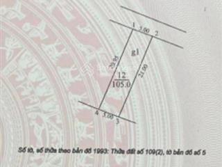 Bán đất giang biênvuông đẹp ô tô thôngvào đấtgần mặt phố mặt tiền rộng105m 13,5 tỷ