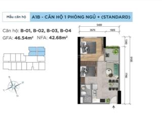Bán căn 1 pn toàn mika b.02 khải hoàn prime, giá đã bao gồm thuế phí. 2,9 tỷ
