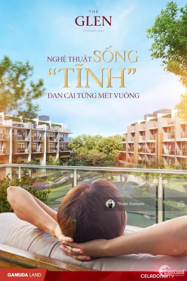 Thanh toán 5,4tỷ  sở hữu căn villa the glen dt 367m2 tại celadon city  vị trí đẹp, giá tốt nhất