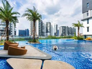 Full nt cao cấp, căn 3pn2wc 108m2 diamond alnata, có ô xe carpark giá chỉ 7.5tỷ (full 102%)