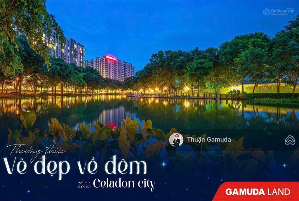 View hồ sinh thái giá tốt nhất, dt 419m2 căn the glen celadon city trả dãn 3năm tt 4.9tỷ nhận nhà