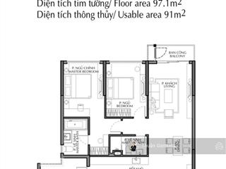Đã có sổ hồng  căn 2pn2wc 97m2 diamond brilliant celadon city, vị trí đẹp, view nội khu mát mẻ