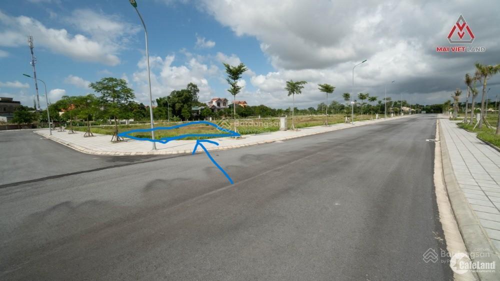 Cần bán gấp lô biệt thự góc sẵn sổ đỏ dt 220m2  2 mặt tiền rộng 15m đẹp nhất dự án asc móng cái