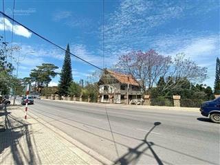 Cần bán căn villa kiến trúc cổ xưa toạ lạc mặt tiền đường hùng vương, p9, đà lạt 620m2