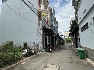Bán lô đất thổ cư 100% khu nhà lầu hẻm 6m lê thị riêng p thới an, q12, dt 4x15m shr cn 55,3m2