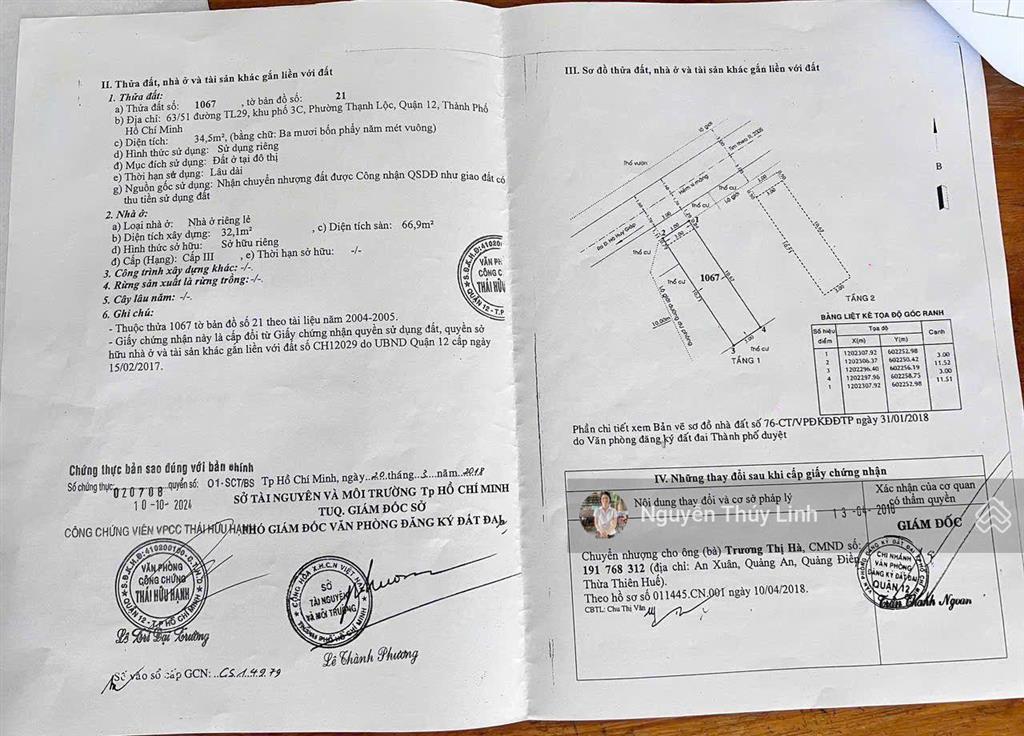 3,75 tỷ nhà tl29 ngã tư ga 1km phường thạnh lộc quận 12