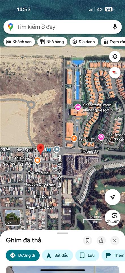 Bán cặp trường sa dt 200m2 (10x20m) cách căn hộ 36 tầng chưa đến 200m2, giá 26 tỷ.  0914 433 ***