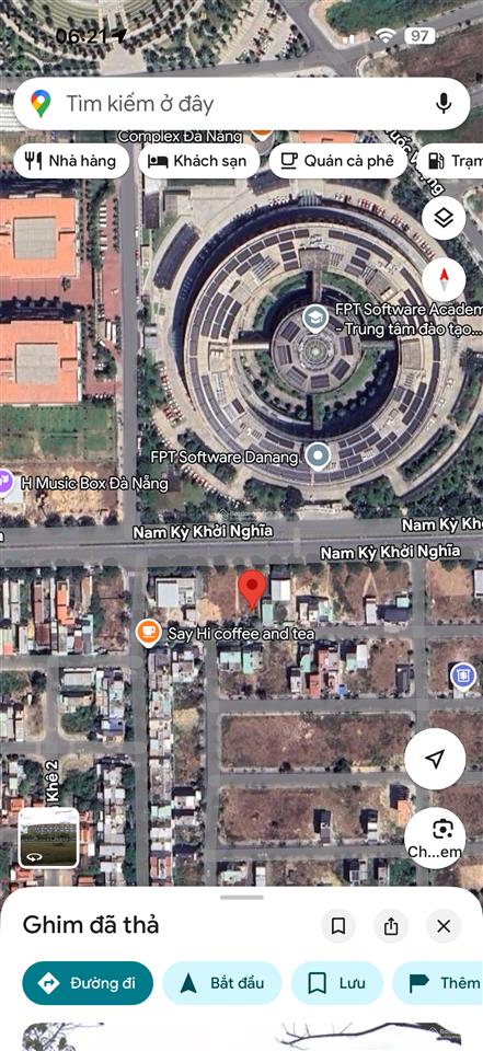 Bán lô fpt ngay cổng chính vào dt 90m2 (6x15m) giá bán 5tỷ5.  0914 433 ***