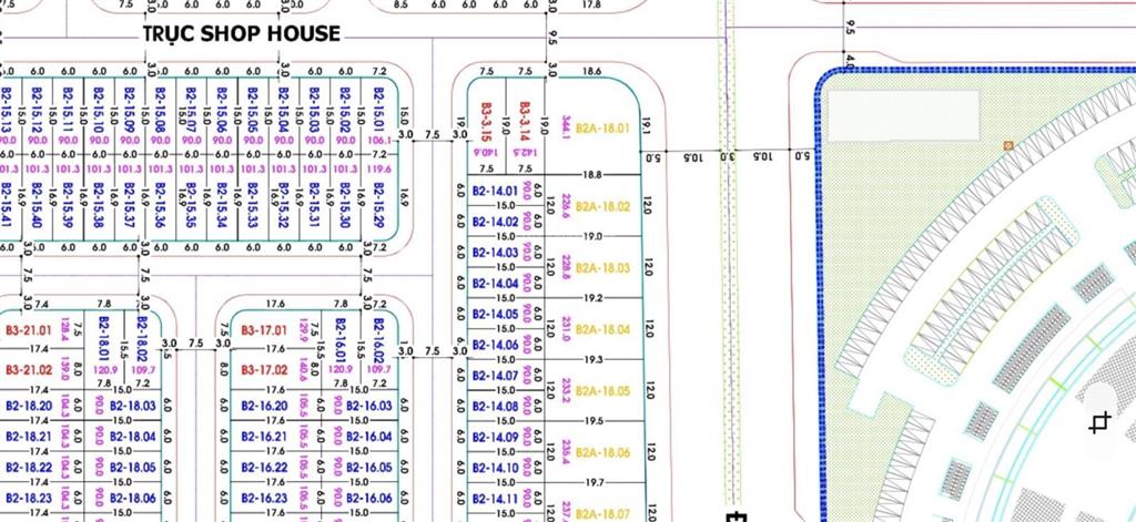 Bán lô fpt ngay cổng chính vào dt 90m2 (6x15m) giá bán 5tỷ5.  0914 433 ***