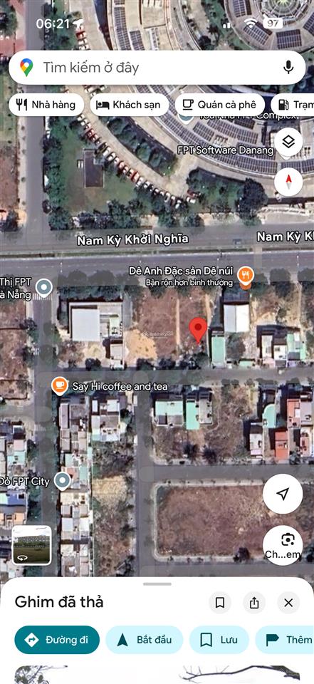 Bán lô fpt ngay cổng chính vào dt 90m2 (6x15m) giá bán 5tỷ5.  0914 433 ***
