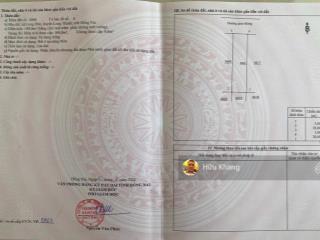 Gemsky long đức  100m2 giá 2ty1 mặt tiền đường đối diện trạm y tế  sổ hồng riêng có sẵn