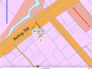 Mt đt 769 dt ngang 15m x 40m tc 100m2 kinh doanh vạn nghề sát ngay sân bay long thành giá 35tr/m2