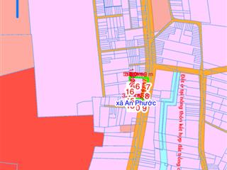 Mặt tiền an phước 3244m2 tc 300m2 kinh doanh thuận tiện  sát vách đường phùng hưng giá 7tr/m2 tl