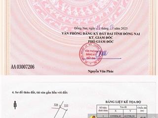 Mặt tiền đường kinh doanh long đức  ngay sát 77ha mũi tàu đường lê duẩn dt 313m2 sổ sẵn tc 100m2