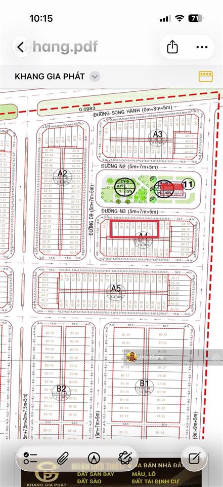 D2d lộc an  cặp 180m2 ngang 10m đối diện cv  gần ngay dt769 kinh doanh thuận tiện  0908 862 ***