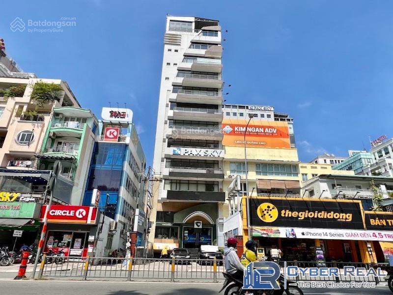 Tòa nhà hầm 10 tầng mặt tiền công viên tao đàn, bà huyện thanh quan, p.6, q.3 dt 9x25m giá 140 tỷ