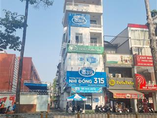 Mặt tiền đường 3/2, p. 14, q. 10  góc 2 mặt tiền dt 4.5x30m ctxd hầm 7 tầng chỉ 32 tỷ