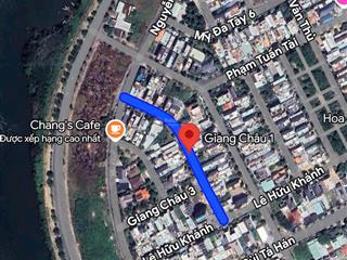 Chính chủ bán cặp giang châu 1 khu nam việt á sát sông giá cực tốt xây dựng cao tầng .