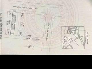 Bán đất mặt tiền nội bộ trần khắc chung p7. vt