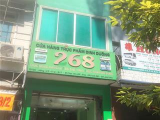 Giảm 1 tỷ mặt tiền đường 3/2, q11 khu đông đúc tiện kinh doanh