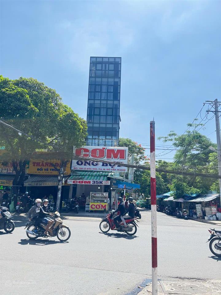 30 tỷ giảm còn 22 tỷ bán gấp nhà 2 mặt tiền lê đức thọ, 1 trệt 4 lầu
