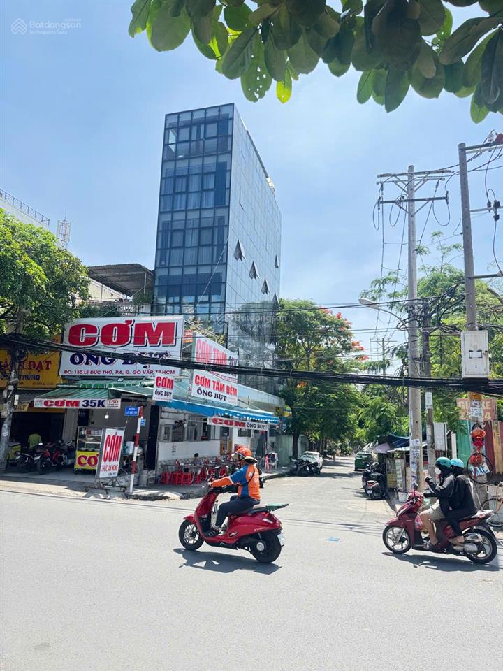 30 tỷ giảm còn 22 tỷ bán gấp nhà 2 mặt tiền lê đức thọ, 1 trệt 4 lầu